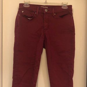 Levi's Denizen Jeggings Jeggings Size 9/W29 Burgundy Maroon Wine